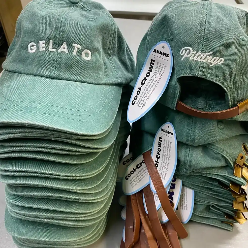 Embroidered caps for trade teams — workwear printing Romford